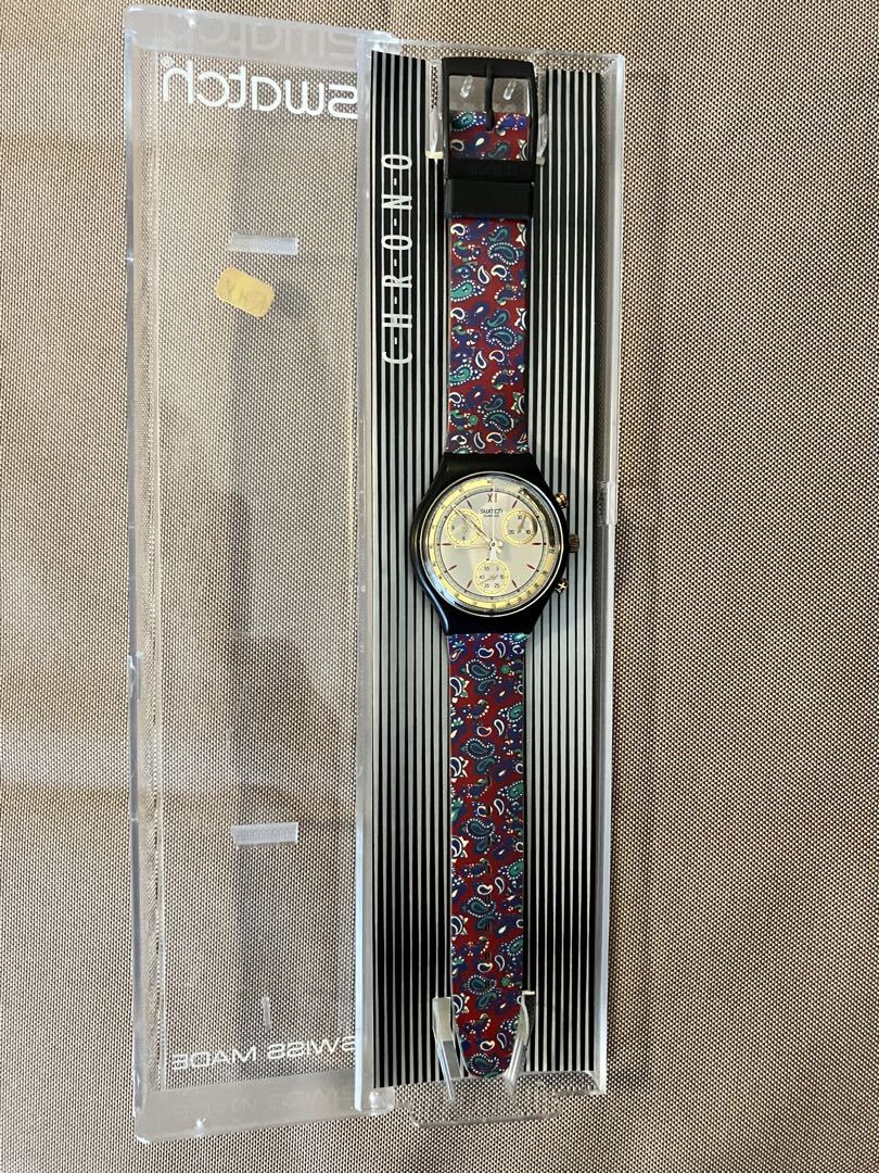 Swatch 1992Swatch Men Chrono Award New Scb108 Vintage Swatch 1992Swatch Men Chrono Award New Scb108 Vintage