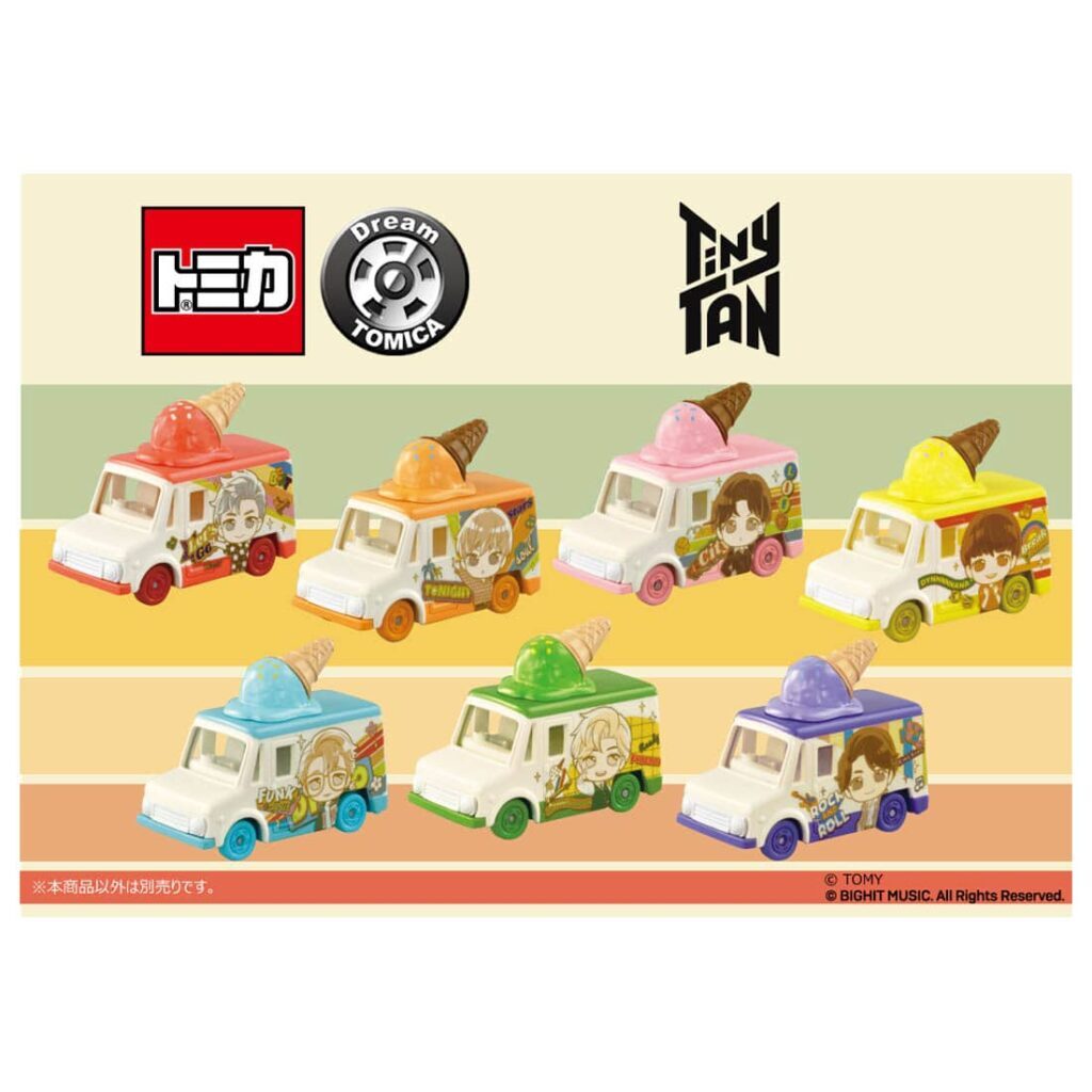 BTS ドリームトミカ TinyTAN コレクション 全種 セット販売⭐︎新品 TinyTAN x Tomica Collection - Dream Tomica SP - BTS Dynamite