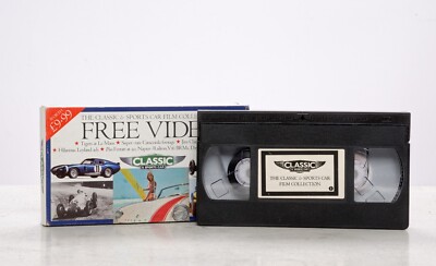 VHS Video Kassette Classic & Sportscar Napier Railton Austin Healey Mini Ferrari