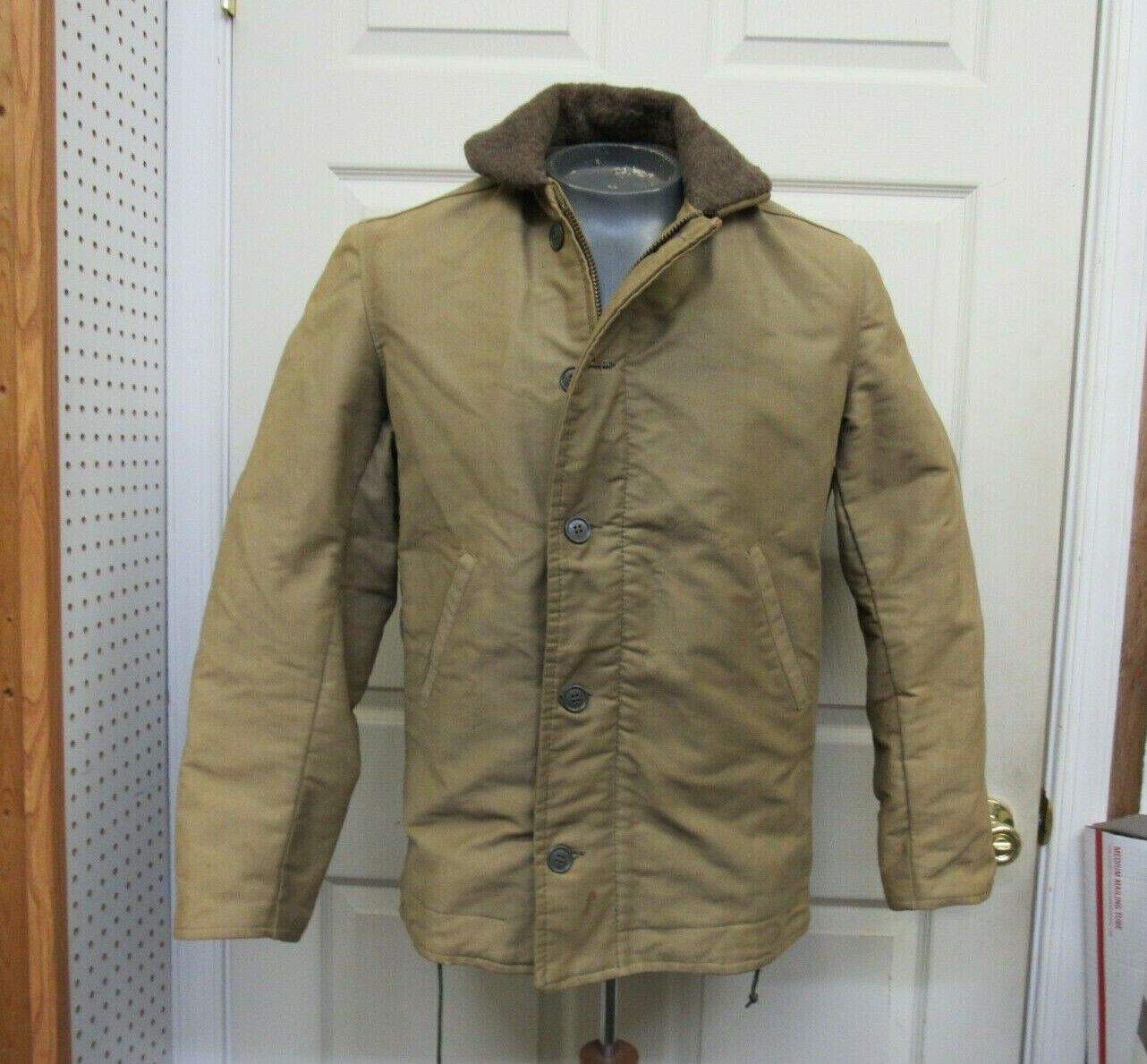 Vintage US Navy N-1 Type Deck Jacket Copy Civilian Made 1950s WPL