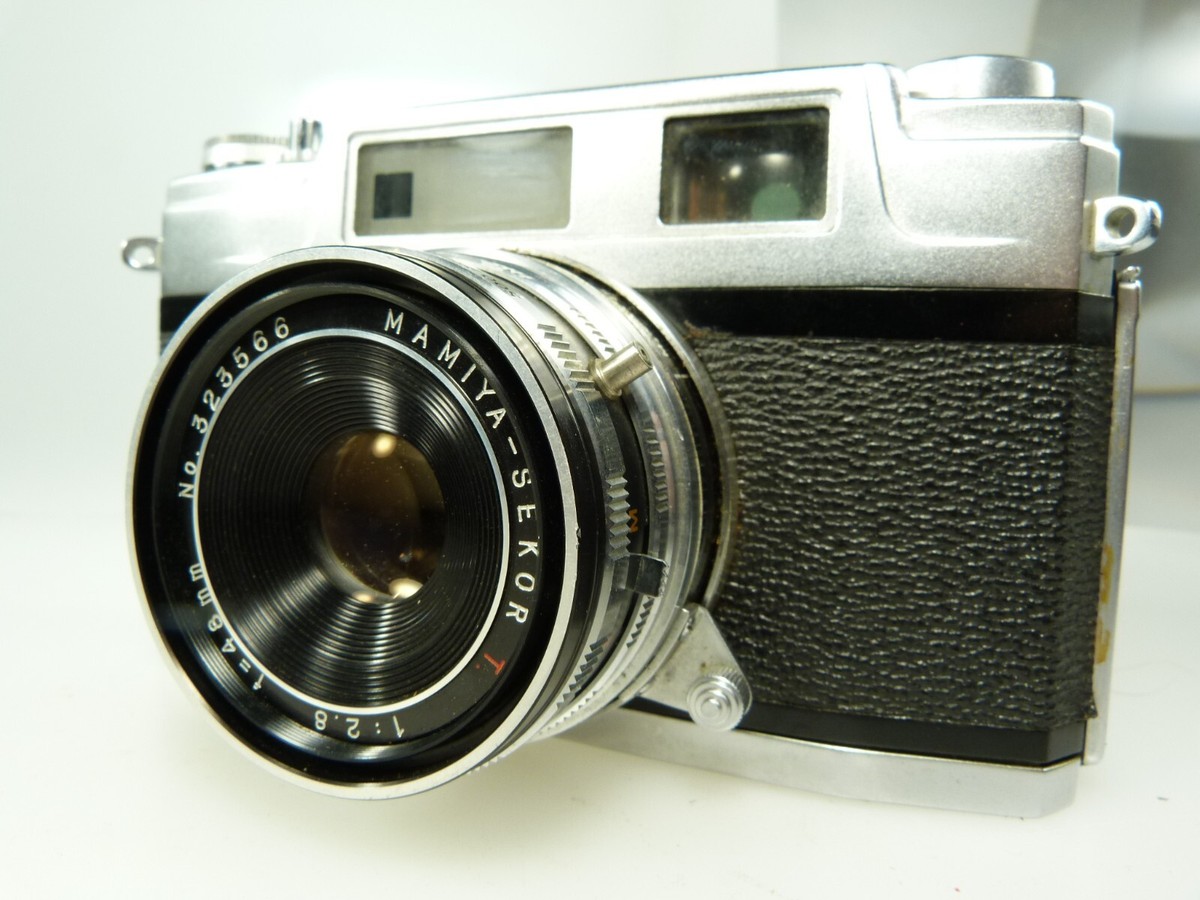 VINTAGE Exc and Rare Mamiya 35 M-Sekor T 48/2.8 Lens.Compact Film