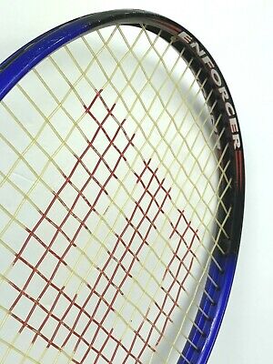 Wilson Enforcer Tennis Racquet Soft Shock 4-1/4 Grip Blue | eBay Wilson Enforcer Tennis Racquet Soft Shock 4-1/4 Grip Blue | eBay