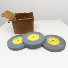 Norton 57A46-M5VBE 10" x 1-1/2" x 7/8" Grinding Wheel 2485RPM MAX NOS Lot Of 3