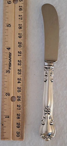 UNUSED Gorham Chantilly Sterling Silver Butter Spreader Knife HH 6" No Mono