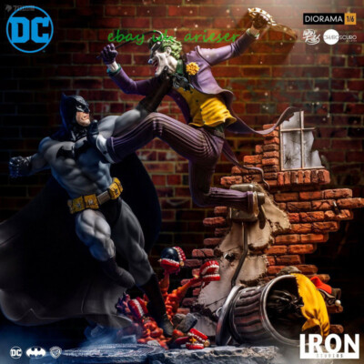 Iron Studios Animation Series 1/6 Batman Vs Joker Battle Diorama