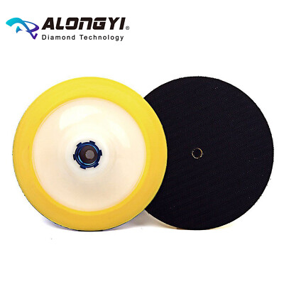 4 Inch Backer Pads Hook and Loop Backing Pads with Thread 5/8-11(2-PCS)