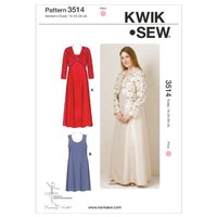 Kwik Sew K3514 Dresses And Jacket Sewing Pattern, Size 1x-2x-3x-4x, New, Free Sh on sale Kwik Sew K3514 Dresses And Jacket Sewing Pattern, Size 1x-2x-3x-4x, New, Free Sh on sale