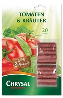 Chrysal DüNgestäBchen Tomaten & KräUter, 20 StäBchen