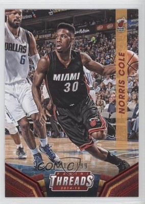 2014-15 Panini Threads Century Proof Red 17/199 Norris Cole #147 0q0