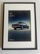 FRAMED MOUNTED 1983 E21 BMW 316 3 Series Original Advert 17x12 Inches A3 Retro
