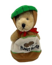 "Disfraz de peluche Ganz Wee Bear Village Crunchy the Bear en mantequilla de maní fresca de 5,5"""