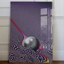 Tame Impala Currents - Album Cover Poster, Matte Canvas Print Uncoated