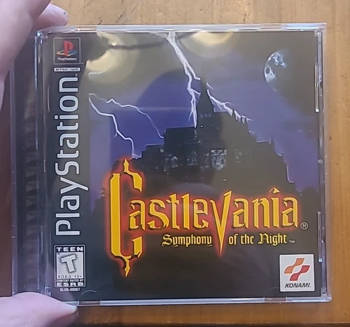 Castlevania: Symphony of the Night (Sony PlayStation 1, 1997) Black Label