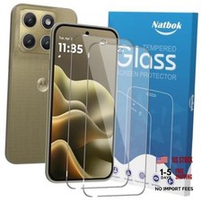 2 Pack Compatible with Screen Protector,Full Coverage 9H Motorola Edge 2026