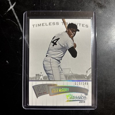 2014 Panini Classics - Willie McCovey #145 Silver Timeless Tributes /149