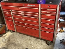 Snap-on Masters Series Krl-663 Roll Cab Kr-274a Side Cabinet Tool Box - Red