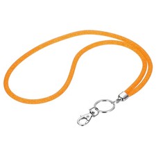 1Pack 15.7" Rhinestone Lanyard for Keys, Orange