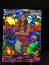 2025 Panini WNBA Prizm Kiki Iriafen Cracked Ice RC #149