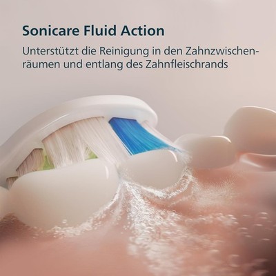 Philips Sonicare Series 4100 Elektrische Zahnbürste   Schall-Zahnbürste, Weiß