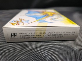 Final Fantasy III Cassette Famicom software with box and manual M2607