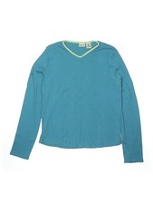 L.L.Bean Girls Green Pullover Sweater 18
