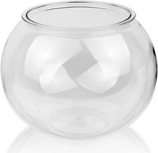 Newpol Large Size 3 Gallon Plastic Fish Bowl, Aquarium Transparent