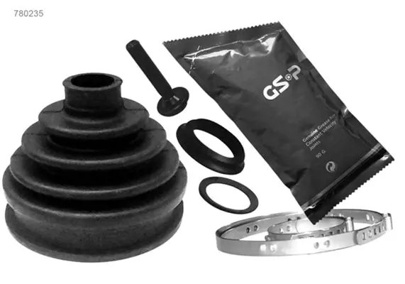 Drive shaft CV joint boot Polychloroprene (Neoprene) 780235 GSP for AUDI VW