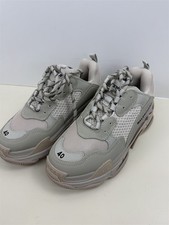 Balenciaga Triple S Clear Sole Sneakers Beige Khaki EU 40 US 7 536737 W2FW1