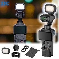 JJC Magnetic Mini LED Light For DJI Osmo Pocket 4 Rechargeable 3 Color Modes