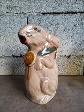 Pichet En Barbotine Lapin À La Médaille 1900 Vintage, Exposition Universelle ?