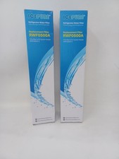 2- ICEPURE RWF0500A Refrigerator Water Filter Fit For 4396508 4396510 NL240V