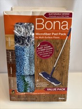 Bona Microfiber Cleaning Pads 3 Pack Value Se...