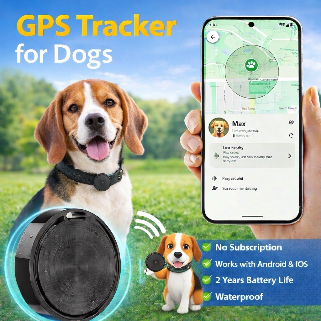 GPS Dog/ Pets tracker locator For iOS And Android Devices