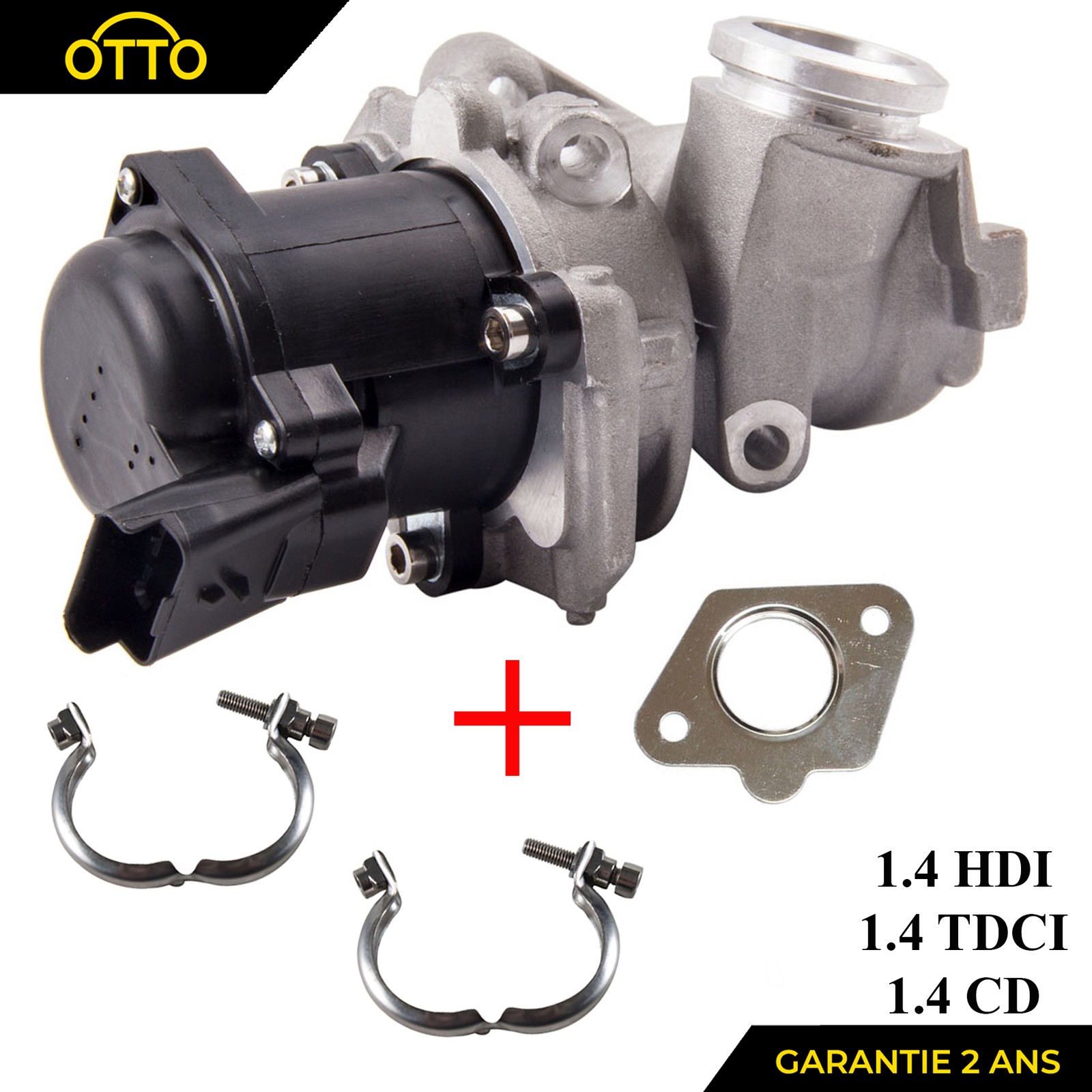 Vanne EGR 161846 résout le problème de fumée noire moteur 1.4