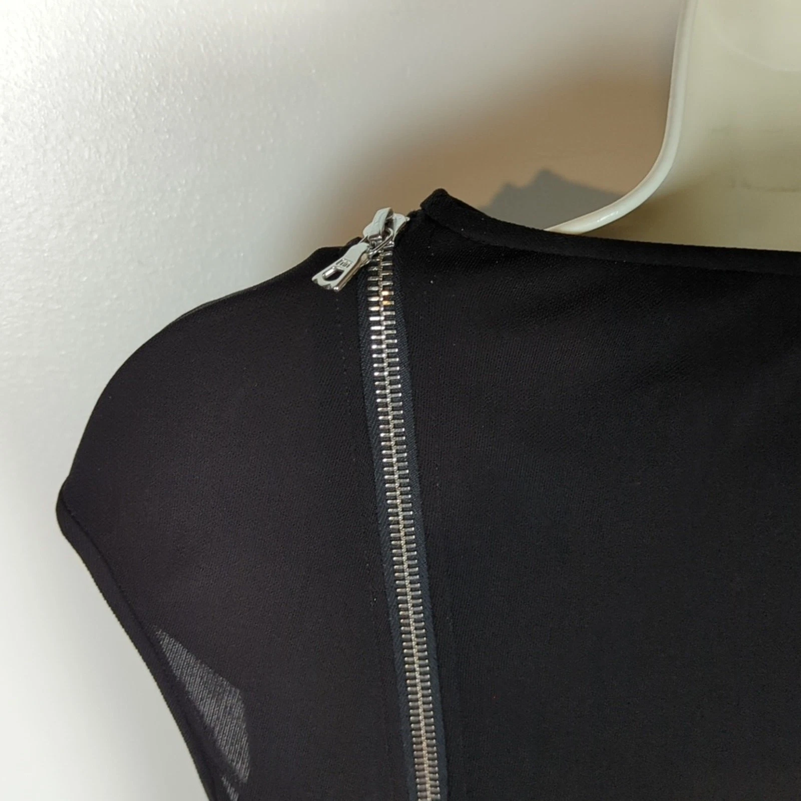 Abito tubino Alexander Wang con dettaglio zip