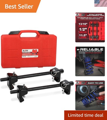 #ad 11.5 Inch MacPherson Strut Spring Compressor Tool Set Safe Convenient Repairs $54.39