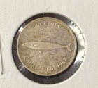 1967 Canada 10 Cents Dime 0.8000 Silver ASW 0.06 Oz Coin Free Shipping