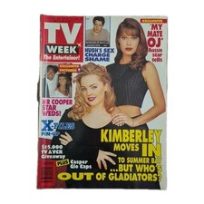 TV WEEK Vintage Australian Entertainment Magazine July 8, 1995 X-Files Pin-Up