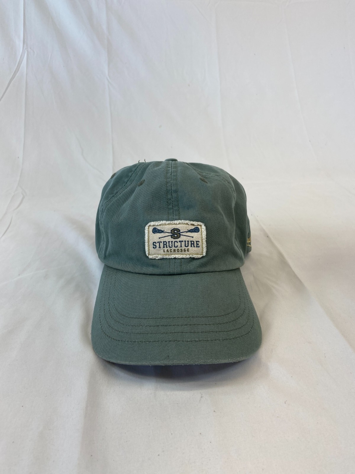 Structures Lacrosse Baseball Cap Fitted Hat Green… - image 10