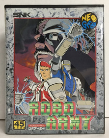 JPN Robo Army NEO GEO AES Complete NEOGEO Japan Import CIB Tested & WORKING