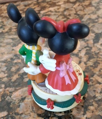 Disney Schmid Mickey and Minnie Mouse Musical Vintage Collectable Mother's day 