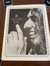 Vintage Tiny Tim Poster Original American Musician Tip Toe Through The Tulips