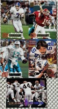 1994 Stadium Club 5 Card Lot Dan Marino, Joe Montana, John Elway