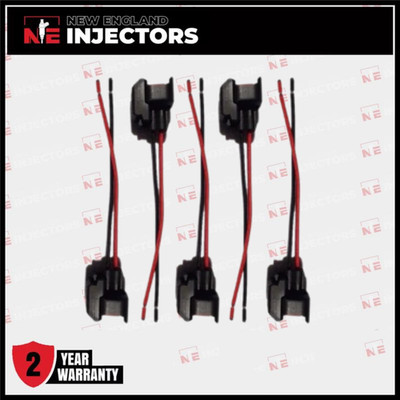 Set of 5 Bosch Fuel Injector Connector Fits 0280158096 04-14 Volvo S60 2.5L