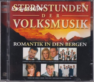 STERNSTUNDEN DER VOLKSMUSIK ROMANTIK IN DEN BERGEN 2 CD`S MIT FRANCINE JORDI UVA