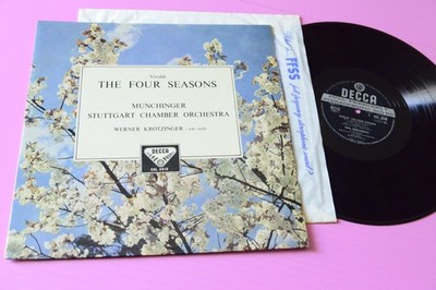 VIVALDI FOUR SEASON 4 SEASON DECCA ORIGINAL RECORD BY... SXL UNBOXED CLASSIC