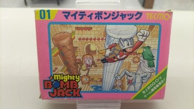 Tecmo Famicom Soft Mighty Bon Jack gebraucht