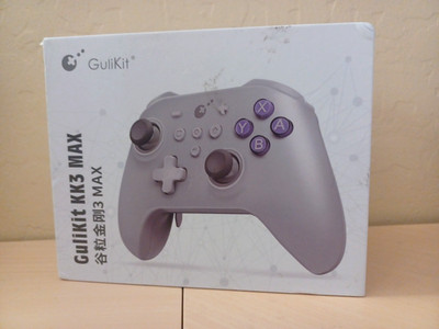 GuliKit KK3 Max Wireless/Wired Controller for PC Phone & Switch (Retro Gray)