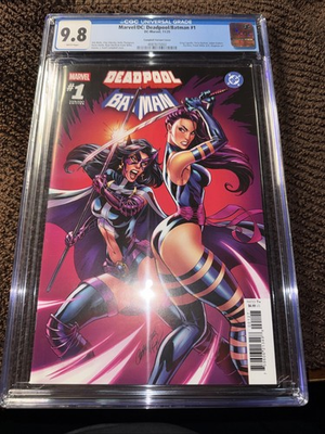 #ad #ad Marvel DC: Deadpool Batman #1 J. Scott Campbell Cover CGC 9.8 $80.00
