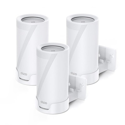 XLTTYWL Deco WiFi 7 Wall Mount Kit, White, 3 Pack